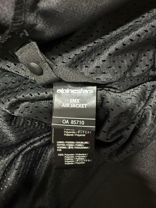 Chaqueta Alpinestars SMX Air Negra