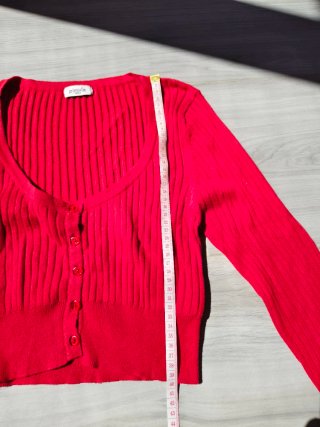 Chaqueta corta Pinkie Roja Talla M