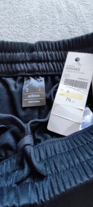 Pantalón Adidas Essentials 3-Stripes Negro