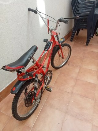 Bicicleta Rabassa Derbi Panther Roja