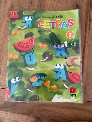 Ensalada de letras 2, Primaria lecturas