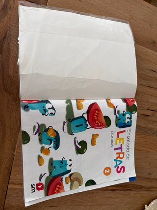 Ensalada de letras 2, Primaria lecturas