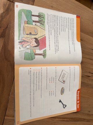 Ensalada de letras 2, Primaria lecturas