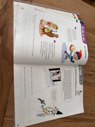 Ensalada de letras 2, Primaria lecturas