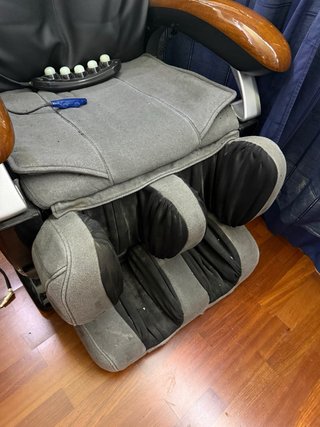 Sillón de Masaje Negro y Gris