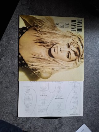 Vinilo LP Taylor Dayne 1989 Can't Fight Fate