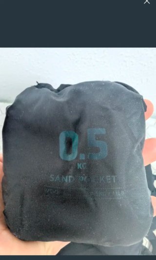 Chaleco lastrado 5kg Decathlon
