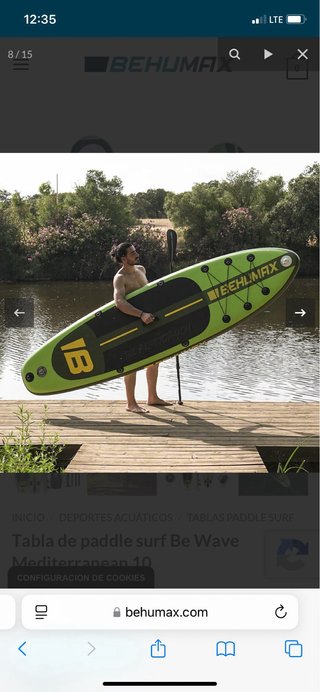 Tabla Paddle Surf BE WAVE 10' Behumax Mediterran