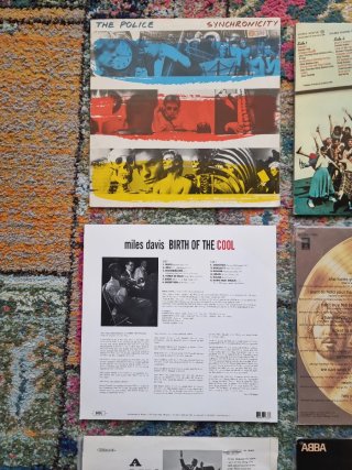 Set de 6 vinilos The Police Miles Davis Beatles...