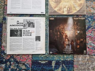 Set de 6 vinilos The Police Miles Davis Beatles...