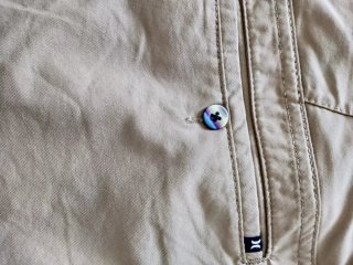 Pantalón corto Hurley beige