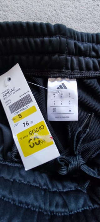 Pantalón Jogging Adidas Essentials Negro Talla M