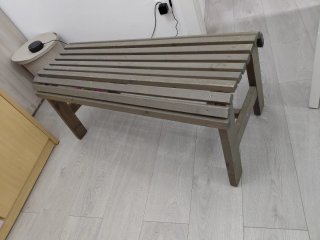 Banco de madera Ikea