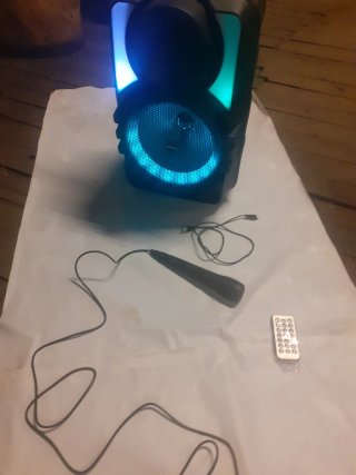 Equipo de música Bluetooth con micrófono Radio,,,s
