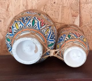 Bongos marroquíes decorados