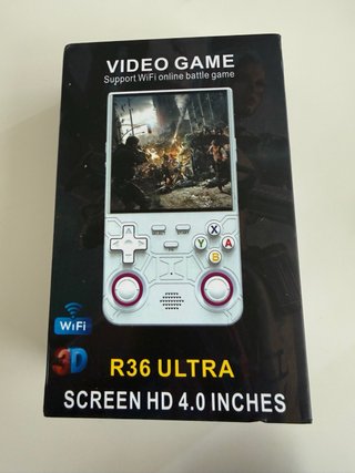 Consola R36 Ultra Negra NUEVA