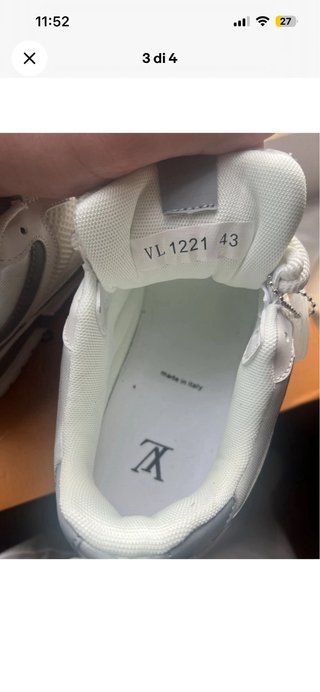 Scarpe Louis Vuitton uomo taglia 43