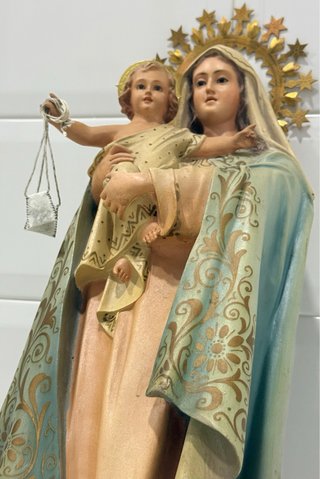 ANTIGUA VIRGEN MARIA AUXILIADORA SELLADA OLOT
