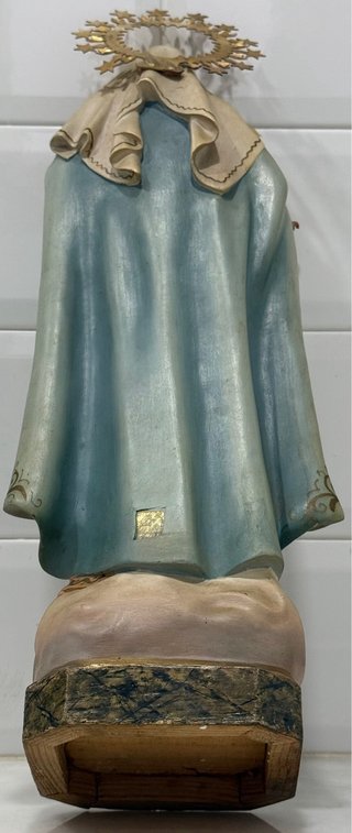 ANTIGUA VIRGEN MARIA AUXILIADORA SELLADA OLOT