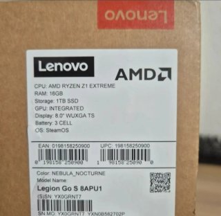✅ Lenovo Legion Go S Z1E 16gb RAM 1Tb