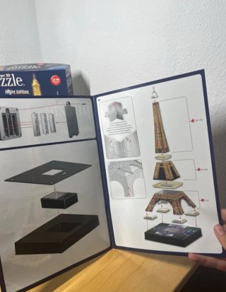 Puzzles 3D Ravensburger con Luz