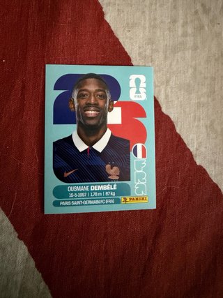 Cambio Carta Messi Mundial por Panini 00
