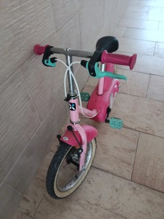 Bicicleta infantil rosa Btwin