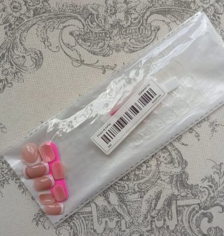 Pack uñas postizas francesas y rosas