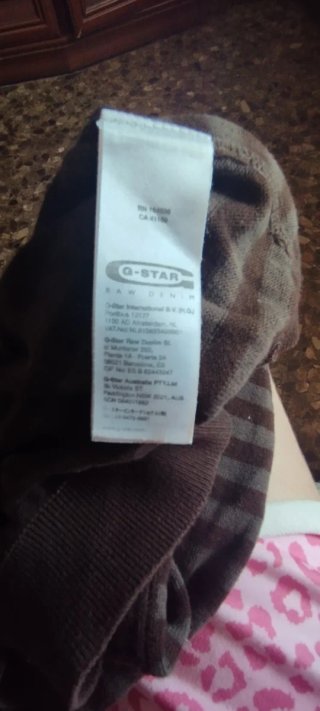 Jersey G-STAR RAW rayas