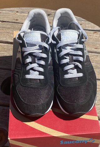Saucony Shadow Scarpe Nere/Argento Tg 40.5