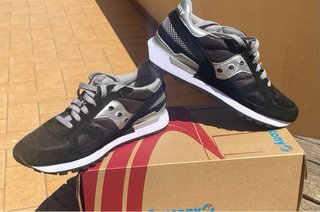 Saucony Shadow Scarpe Nere/Argento Tg 40.5