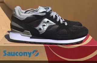 Saucony Shadow Scarpe Nere/Argento Tg 40.5