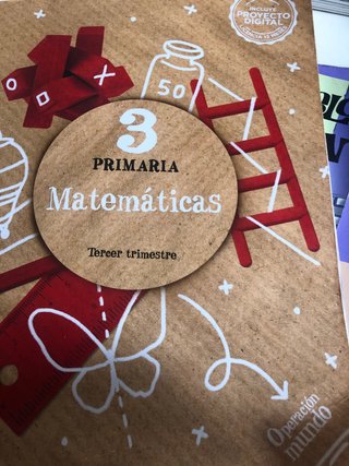 Libros matematicas Anaya 3 primaria