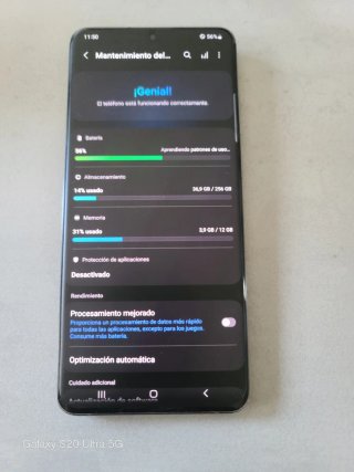 Samsung Galaxy S20 Ultra 5G Negro