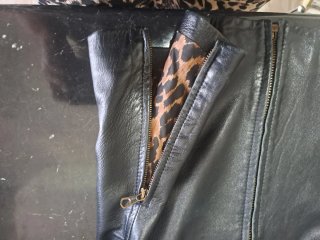 Giacca in pelle Dolce & Gabbana originale