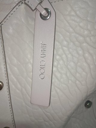 Bolso Jimmy Choo Lockett Shopper piel Gris