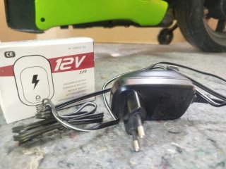 Moto Eléctrica Infantil Verde 12V