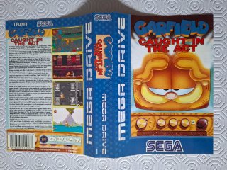 Garfield Caught in the Act Mega Drive
