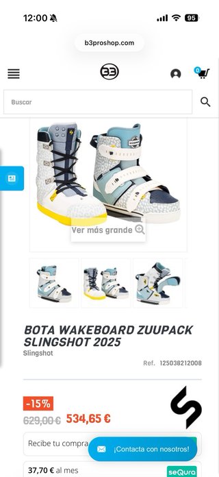 Stivali Wakeboard Slingshot US9/10