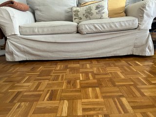 Sofá beige 2 plazas