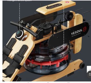 Máquina de Remo Yesoul R40S