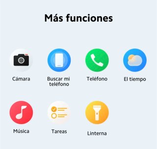 Reloj inteligente plateado Redmi whatch 5 active