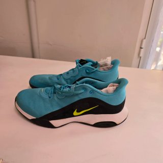 Zapatillas Nike Tenis Azul y Verde,negro