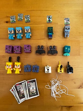 Figuras Minecraft Coleccionables