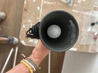 Lámpara de pared IKEA HEKTAR Negra
