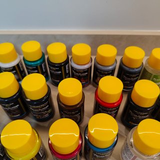 LOTE PINTURAS AMMO COBRA COLORS NUEVAS A ESTRENAR