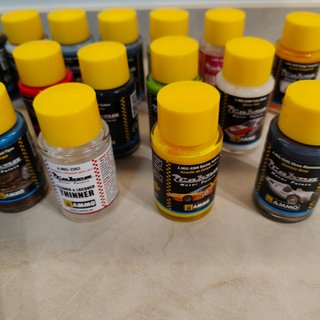LOTE PINTURAS AMMO COBRA COLORS NUEVAS A ESTRENAR