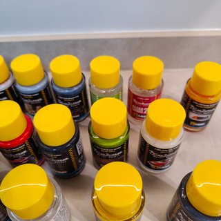 LOTE PINTURAS AMMO COBRA COLORS NUEVAS A ESTRENAR