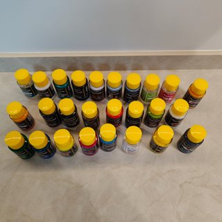 LOTE PINTURAS AMMO COBRA COLORS NUEVAS A ESTRENAR