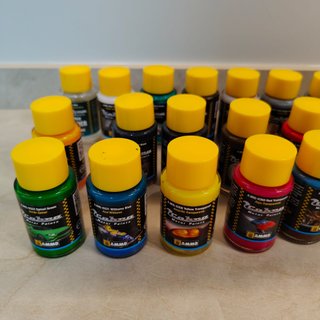 LOTE PINTURAS AMMO COBRA COLORS NUEVAS A ESTRENAR